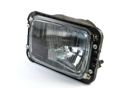 Iluminat auto - Far Stanga (H4/T4W, manual, mecanic, fara motoras, culoare insert: argintiu) potrivit MERCEDES T1 (601), T1 (601, 611), T1 (602), T1 (B601), T1 (B602), T1/TN, T2/L, LP, O 309