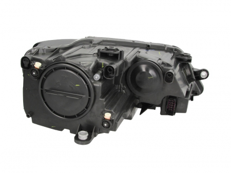 Far Stanga (H7, electric, cu motor, culoare insert: negru, culoare semnalizator: transparent) potrivit VW JETTA IV [1]
