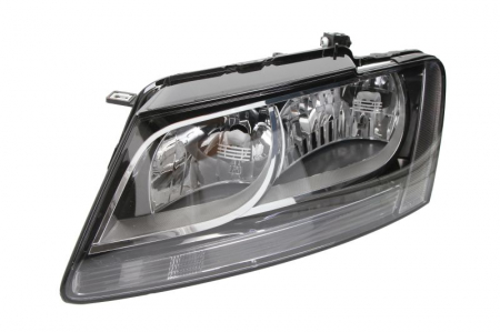 Far Stanga (H7, electric, cu motor, culoare insert: negru) potrivit AUDI Q5 [0]
