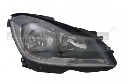 Far Stanga potrivit MERCEDES C (C204), C T-MODEL (S204), C (W204) (H7/H7, electric, cu motor, culoare insert: negru) [2]