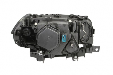 Far stanga H7/H7, electric, cu motor, culoare interior negru, culoare semnalizator: alb potrivit BMW X3 E83 [1]