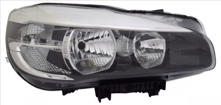 Far stanga (H7/H7/LED, electric, cu motor) potrivit BMW 2 Active Tourer F45, F46 09.14- [2]