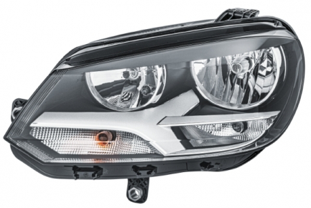 Faruri - Far Stanga potrivit VW EOS 2011-2015 (H7/H7/PSY24W/W21W/W5W, electric, cu motor, halogen)