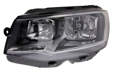 Far stanga (H7/H7/PWY24W, electric, cu motoras) VW TRANSPORTER dupa 2015