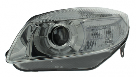 Far Stanga (H7/H7/PY21W/W5W, electric, cu motor, halogen) potrivit SKODA FABIA II, ROOMSTER, ROOMSTER PRAKTIK -12.10 [0]