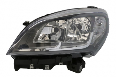 Faruri - Far Stanga potrivit FIAT DOBLO, DOBLO CARGO (H7/H7/W21W/WY21W, cu motor)
