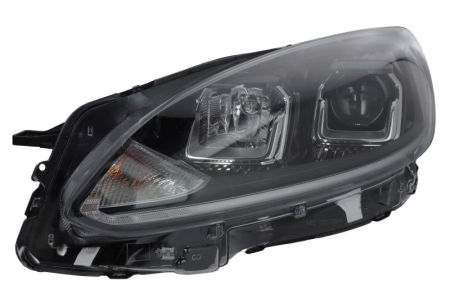 Iluminat auto - Far Stanga H7/H9, electric, culoare insert: cromat, culoare semnalizator: greu afumat potrivit FORD KUGA III 2019-2023