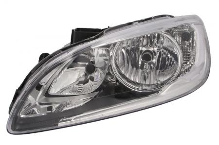 Faruri - Far Stanga potrivit VOLVO S60 II, V60 I (H7/H9/LED/PWY24W, electric, cu motor, culoare insert: negru)
