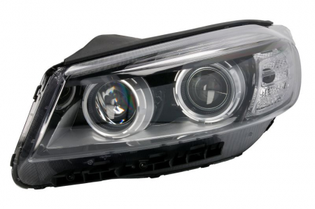 Far Stanga (H7/H9/LED/PY21W, electric, cu motor, culoare insert: negru) potrivit KIA SORENTO I, SORENTO II, SORENTO III [0]