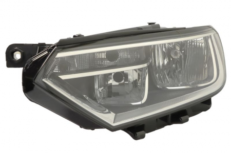 Faruri - Far Stanga potrivit VW PASSAT ALLTRACK B8, PASSAT B8 (H7/H9/WY21W, electric, cu motor, culoare insert: negru)