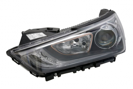 Piese Auto - Far stanga H7/HB3, electric, cu motor, culoare insert: maro potrivit HYUNDAI IONIQ 10.16-