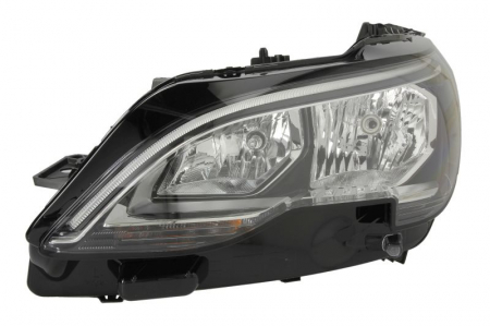 Iluminat auto - Far Stanga potrivit PEUGEOT 3008, 5008, 5008 II (H7/HB3, electric, fara motoras)