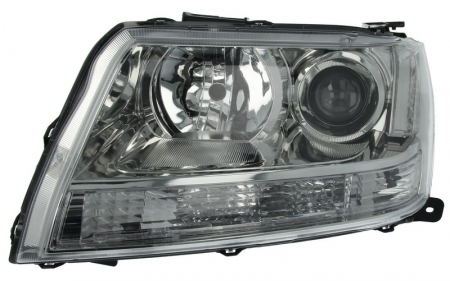 Far stanga (H7/HB3, electric, fundal cromat, fundal transparent) SUZUKI GRAND VITARA 2005-2009 [0]