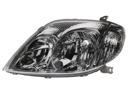 Iluminat auto - Far stanga (H7/HB3, electric, fundal cromat, fundal transparent) TOYOTA COROLLA 2002-2007
