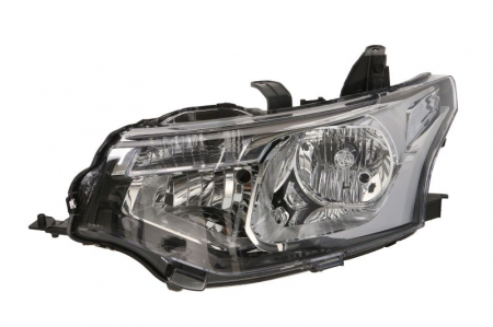 Iluminat auto - Far stanga (H7/HB3, electric, fundal negru) MITSUBISHI OUTLANDER 2012-2018