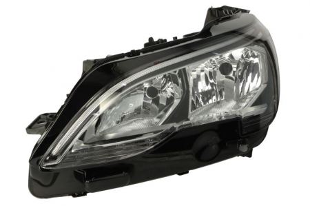 Far stanga potrivit PEUGEOT 3008 P84, 5008 T87 2016-2020 (H7/HB3/LED, cu motor, fara controler LED) [0]