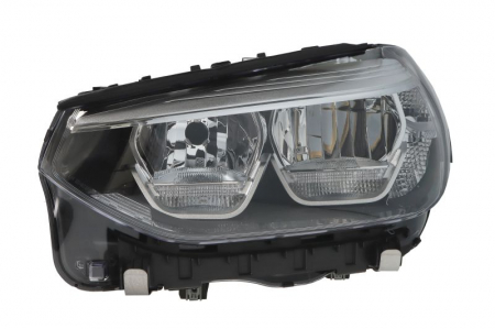 Faruri - Far Stanga potrivit BMW X3 G01, X4 G02 2017-2021 (H7/LED/PY24W, electric, cu motor)