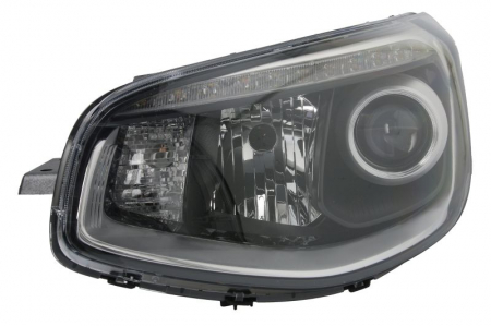 Far Stanga (H7/PY21W, electric, fara motoras, culoare interior: negru) potrivit KIA SOUL I, SOUL II -12.17 [0]