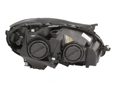 Far stanga (H7, reglaj electric, cu motoras, fundal cromat) MERCEDES Clasa C 2011-2013 [1]