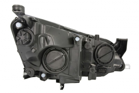 Far stanga (H7, reglaj electric, cu motoras, fundal cromat) OPEL ASTRA 2009-2012 [1]