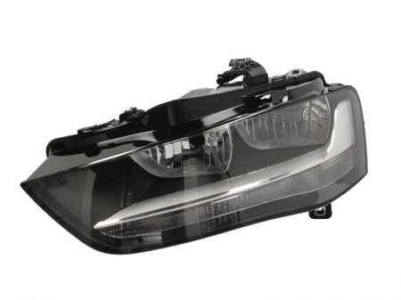 Far stanga (H7, reglaj electric, cu motoras, fundal gri, fundal transparent) AUDI A4 2011-2016 [0]