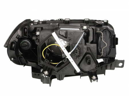 Far stanga (H7, reglaj electric, cu motoras, fundal negru) BMW X3 2004-2007 [1]
