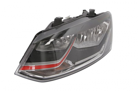 Iluminat auto - Far stanga (H7, reglaj electric, cu motoras, GTI) VW POLO dupa 2014
