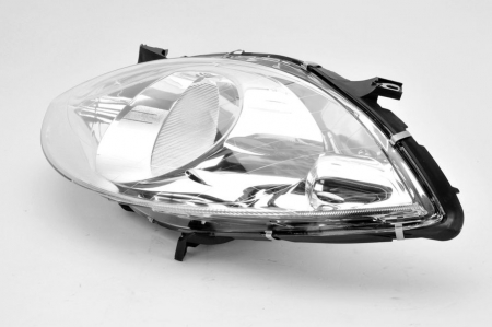 Far stanga (H7, reglaj electric, fundal cromat, fundal galben) MERCEDES Clasa A 2004-2012 [1]