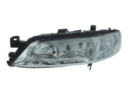 Far stanga (H7, reglaj electric, fundal cromat) OPEL VECTRA B [0]