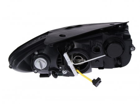 Far stanga (H7, reglaj electric, fundal negru) HYUNDAI SANTA FE 2006-2009 [1]