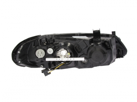 Far stanga (H7, reglaj electric, fundal negru) NISSAN ALMERA II [1]