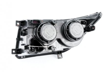 Far stanga (H7, reglaj electric, fundal negru) VW CRAFTER 2006-2017 [2]