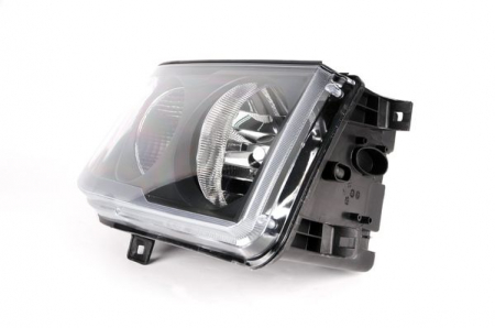 Far stanga (H7, reglaj electric, fundal negru) VW CRAFTER 2006-2017 [1]