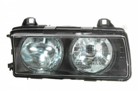 Far stanga (H7, reglaj electric, manual, fundal negru) BMW Seria 3 (E36) Iluminat auto - Far stanga (H7, reglaj electric, manual, fundal negru) BMW Seria 3 (E36)