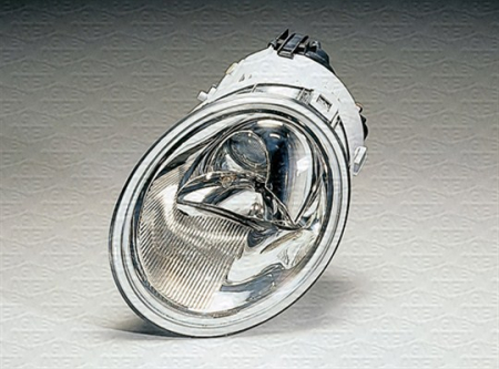 Iluminat auto - Far Stanga potrivit VW NEW BEETLE (halogen, 2*H1, electric, fara motoras, culoare insert: negru)