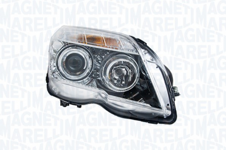 Faruri - Far dreapta halogen, cu bec, culoare semnalizator portocaliu potrivit MERCEDES GLK X204 2008-2015