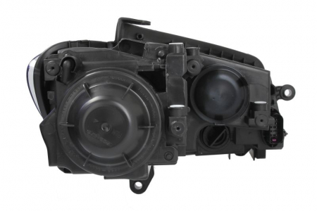 Far Stanga potrivit VW TOURAN pana in 2010 (halogen, H21W/H7/H7/W5W, electric, cu motor, culoare insert: negru) [1]