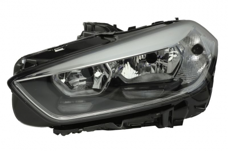 Faruri - Far stanga potrivit BMW 1 F40 dupa 2019 (halogen, H7/LED/PY21W, cu motor)