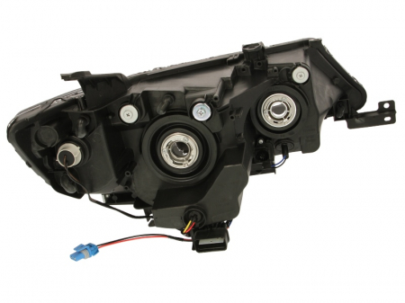 Far stanga (HB3/HB4, electric, cu motoras, fundal negru) MITSUBISHI OUTLANDER 2006-2009 [1]
