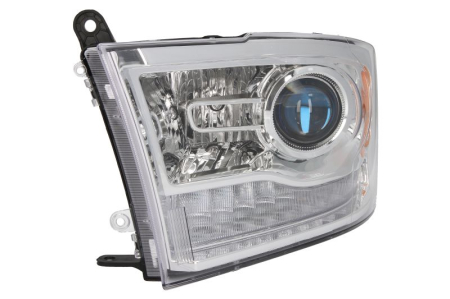Iluminat auto - Far Stanga HB3/HIR2/LED, manual, fara ECE, culoare insert: cromat potrivit RAM TRUCK RAM IV 2013-2015