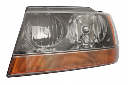 Faruri - Far stanga potrivit JEEP GRAND CHEROKEE II WJ 1998-2005 (HB3A/HB4A, manual)