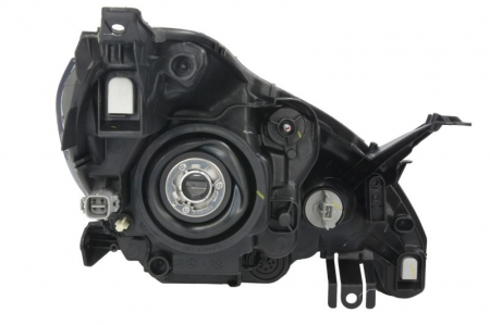 Far Stanga (HIR2/LED/PY21W, electric, cu motor, culoare interior: negru, culoare semnalizator: transparent) potrivit PEUGEOT 108 [1]