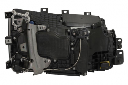 Far stanga potrivit SCANIA G II, L, P II, R II, S dupa 2016 (LED, cu lumina de zi, culoare insert: crom platinat, culoare indicator: alb) [1]