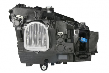 Far Stanga LED, cu motor, cu iluminare curba; fara controler LED, interior albastru potrivit MERCEDES GLC C253, GLC X253 potrivit MERCEDES 06.15- [1]