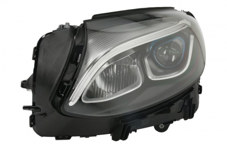 Piese Auto - Far Stanga LED, cu motor, fara controler LED, interior albastru potrivit MERCEDES GLC C253, GLC X253 potrivit MERCEDES 06.15-