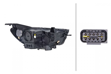 Far stanga potrivit OPEL GRANDLAND X 2017-2021 (LED, cu motor) [1]