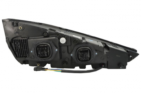 Far stanga potrivit IRIZAR I6, I8 dupa 2013 (LED, culoare insert: negru/crom platinat) [1]