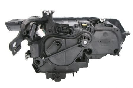 Far stanga (LED, electric, cu motor, culoare insert: albastru) potrivit VW GOLF VIII 07.19- [1]