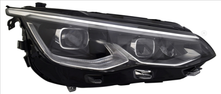 Far Stanga LED, electric, cu motor, culoare insert: cromat potrivit VW GOLF VIII 2019-2024 [1]