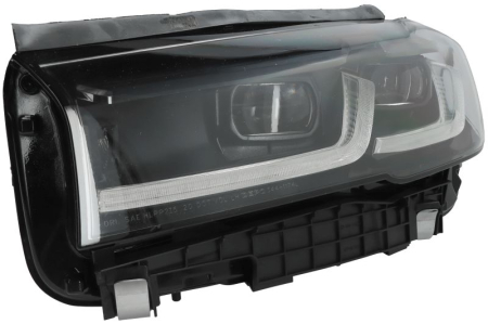 Iluminat auto - Far Stanga (LED, electric, cu motor, culoare insert: negru) potrivit BMW 5 G30, G31, G38, F90 2017-2023